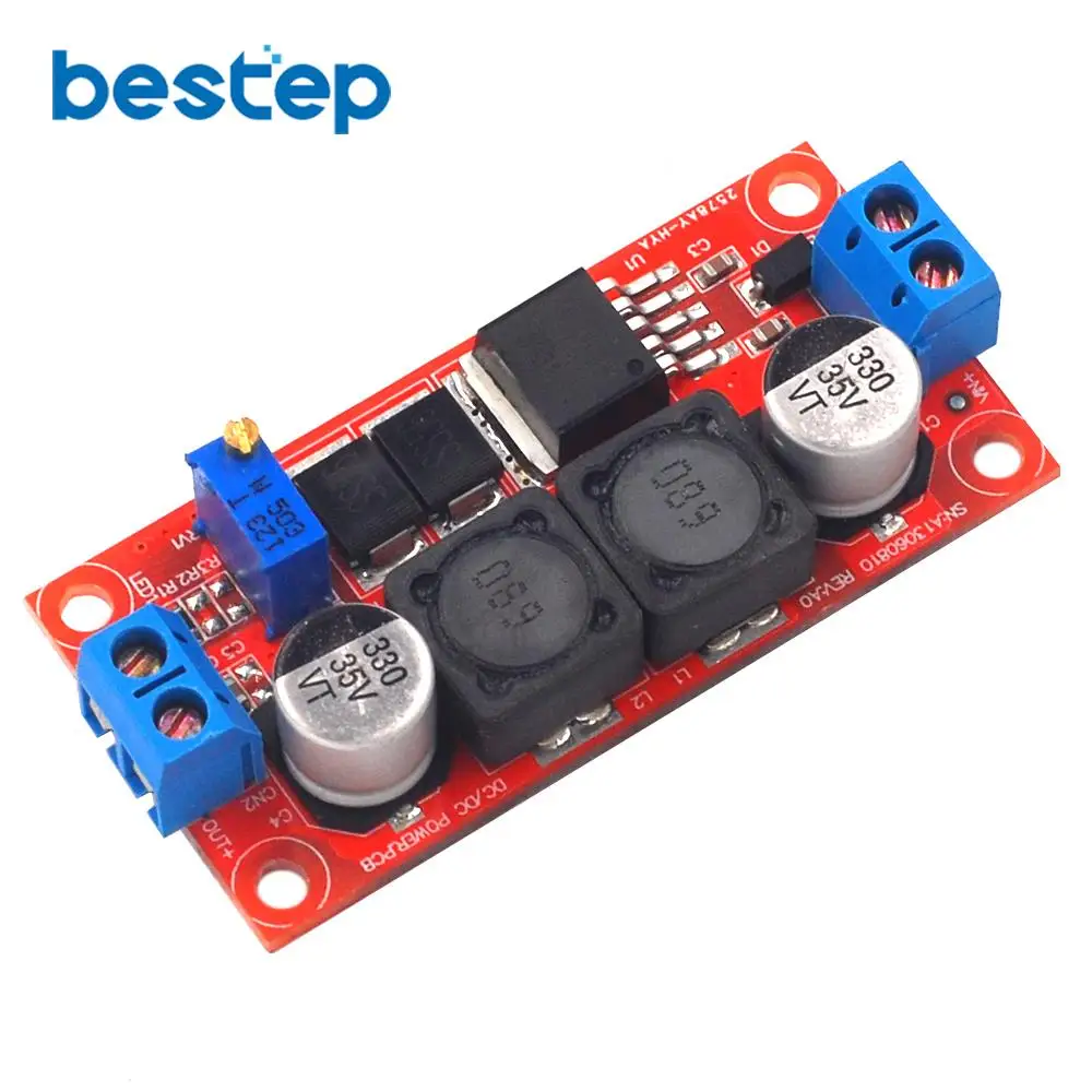 Повышающий потенциал 5 А понижающий регулятор постоянного тока модуль питания с