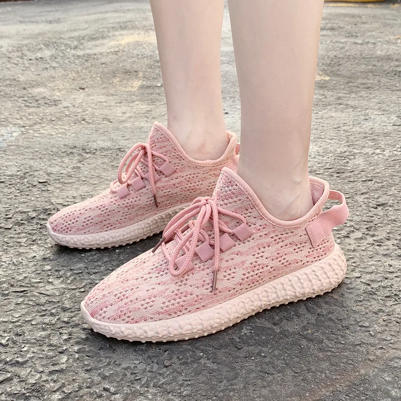 

Sneakers Women's Shoes 2021 New Women's Shoes Breathable Mesh Pumps Casual Cloth Shoes Running Shoes