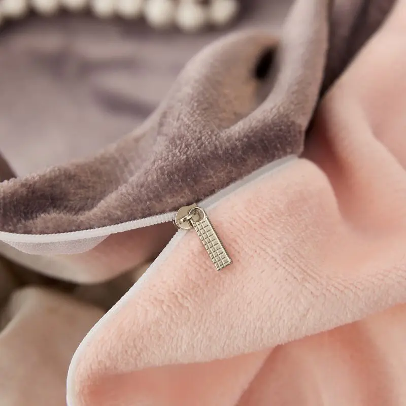 6 шт. фланелевая бархат пододеяльник комплекты один Queen Размеры постельные