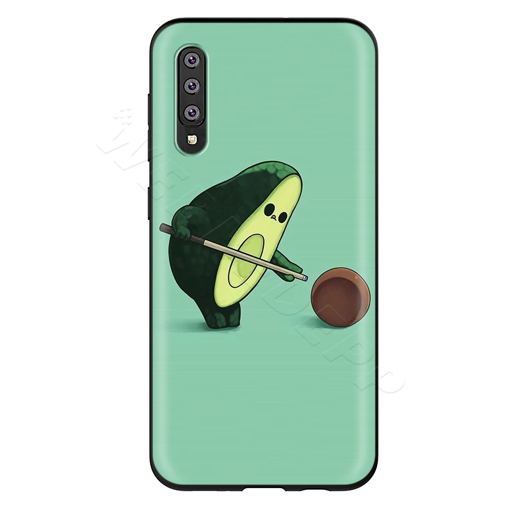 2 Webbedepp вкусный авокадо чехол для samsung Galaxy S7 S8 S9 S10 Edge Plus Note 10 8 9 A10 A20 A30 A40 A50 A60 A70 - Цвет: 2