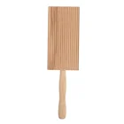 Деревянная доска для макарон, 1 шт., домашняя доска для лапши, масла, инструмент для выпечки, деревянная полосатая форма для макарон, кухонные аксессуары