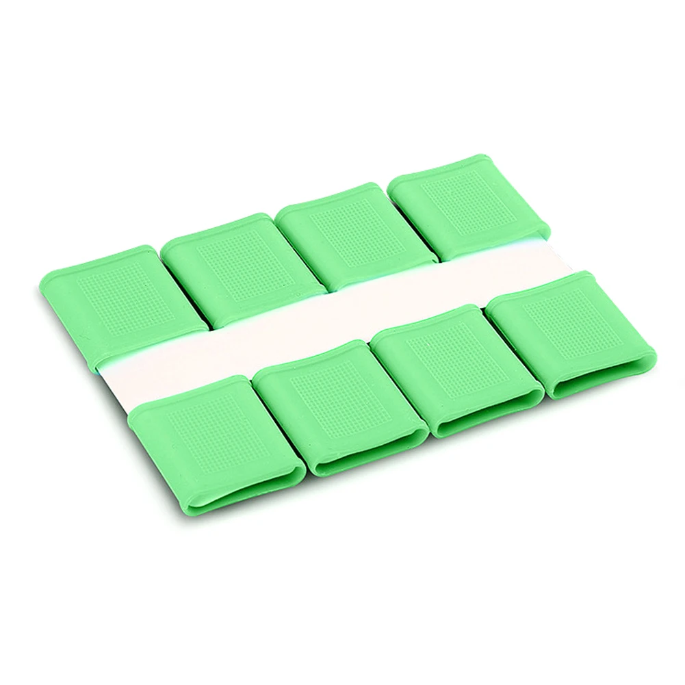 Green 8 шт./компл. мульти Цвет Гольф пальцев на руках и ногах, силиконовый анти-ручка с защитой от скольжения Поддержка рукав протектор сцепление серый для Для мужчин Для женщин профессии S20 - Цвет: Green