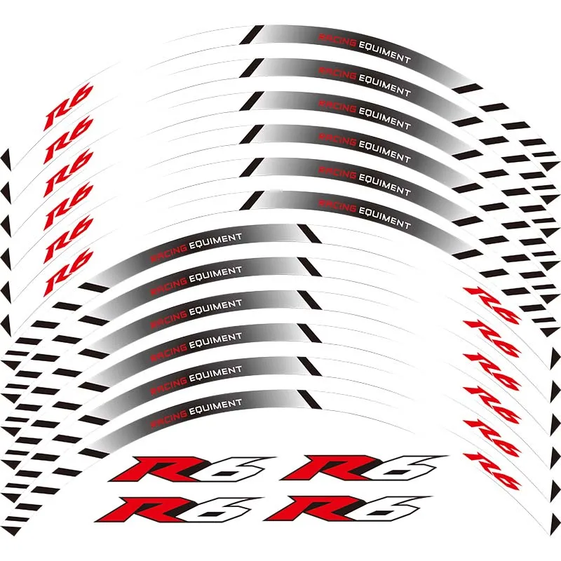 Высококачественная наклейка на колесо мотоцикла светоотражающая обода для