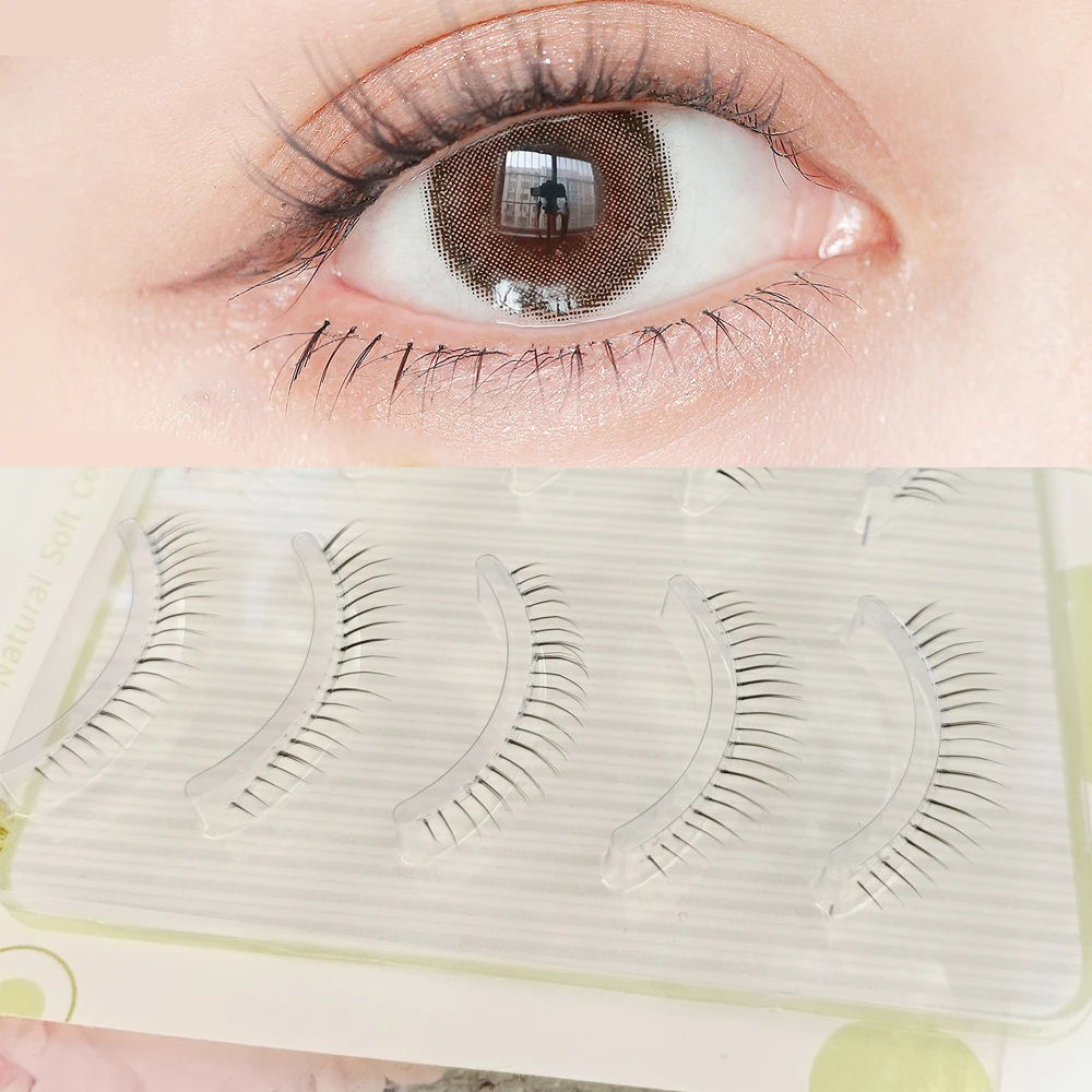 

Lightweight Air Lower Eyelashes Set Short Bottom Eyelash Extension Under Eye Lashes Natural Looking