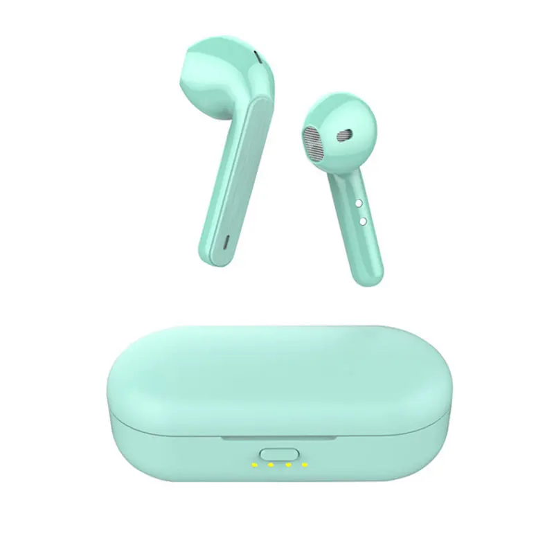 TWS L8 Bluetooth наушники беспроводные наушники Смарт сенсорное управление наушники 3D объемный звук PK w1chip i10 i20 i30 tws i90 - Цвет: Синий