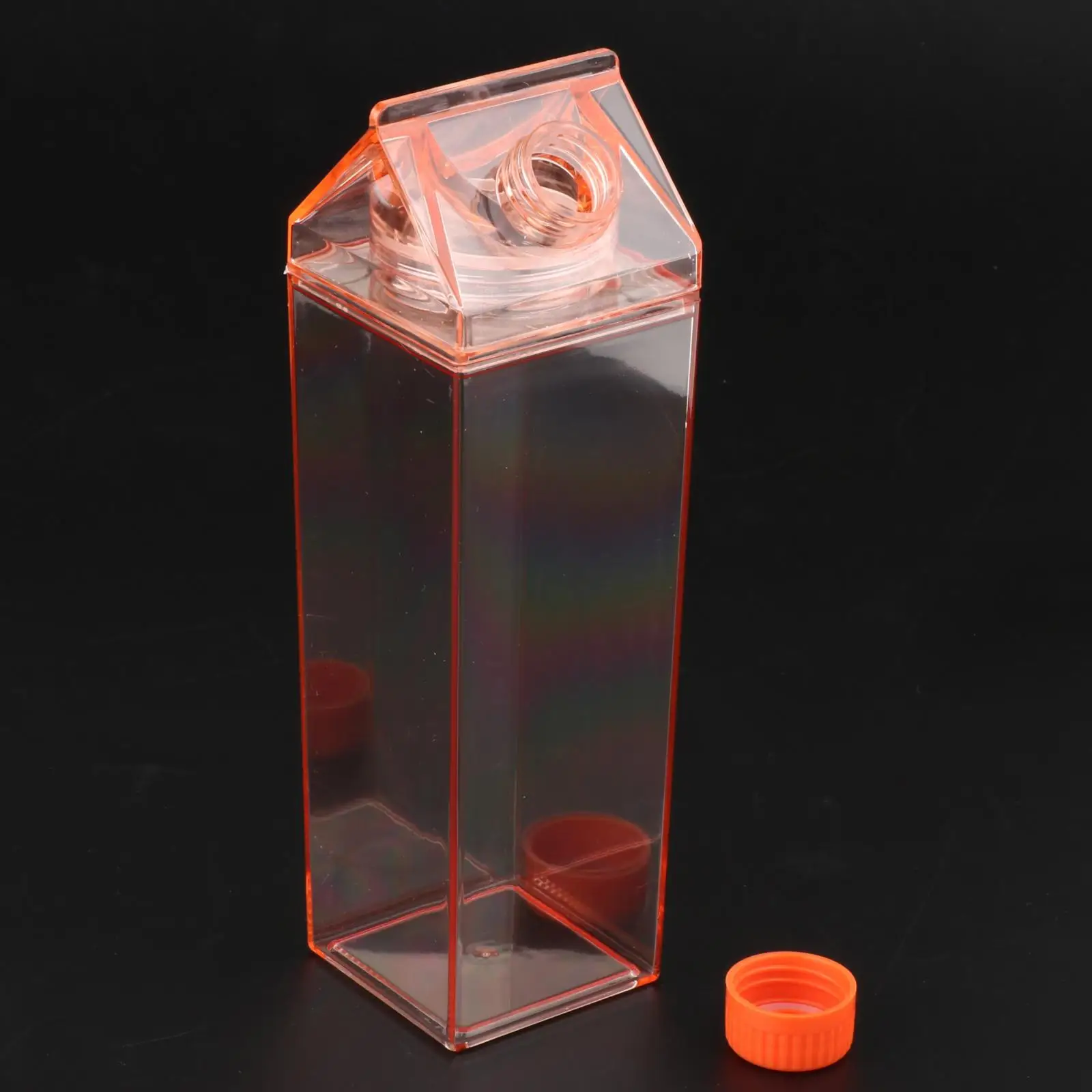 

Milk Carton Water Bottle Portable Juice Bottle For Travel Camping Coffee Tea