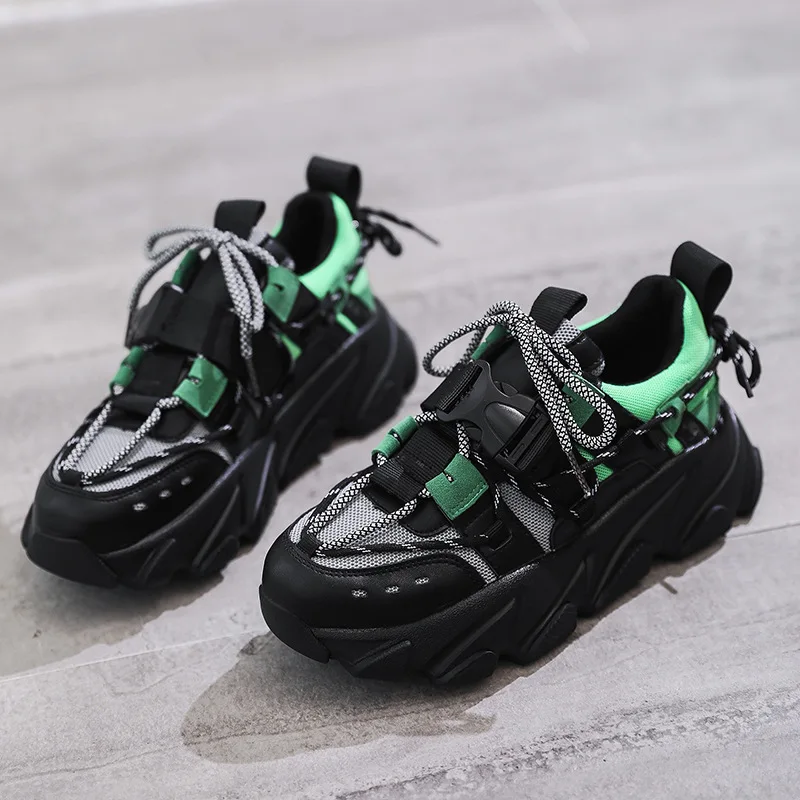 Женские повседневные туфли Осенние яркие износостойкие белые кроссовки на