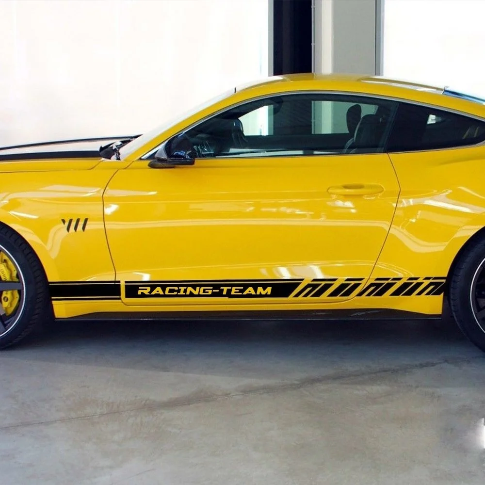 Для () наклейка графическая гоночная команда двери автомобиля боковой комплект