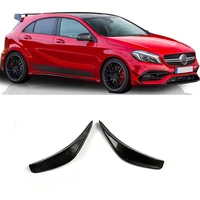 car front bumper splitter spoilers air surrounded trim for mercedes benz amg gla45 2015 2019 side decorative cover