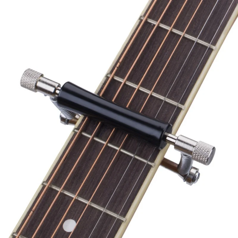 

Rolling Guitar Capo Easy Sliding Up & Down Metal Rolling Guitar Capo for Folk Classic Acoustic Guitars