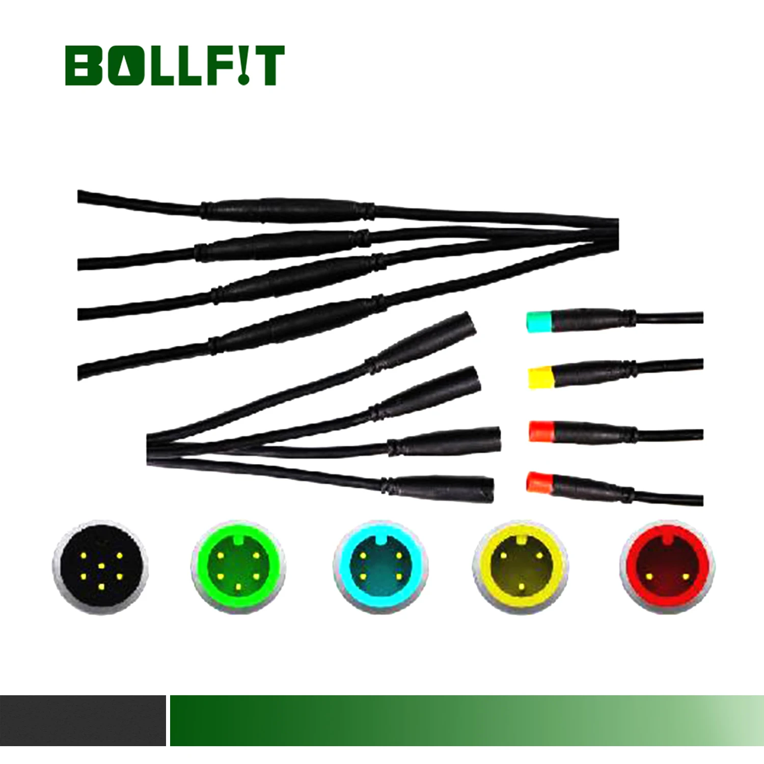Водонепроницаемый кабель BOLLFIT Julet 2 3 4 5 6 Pin поколения электрический удлинитель для