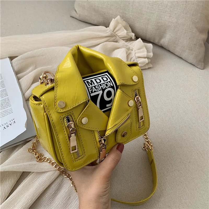 Крутая куртка в форме панк сумка через плечо для мотоциклиста женщин 2019