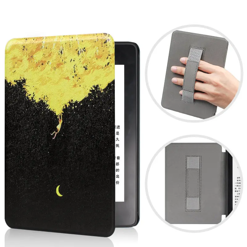 Kid and tree Смарт-чехол для запястья, новинка, Amazon Kindle Paperwhite, 4, Магнитный флип-чехол для Paperwhite, чехол для планшета, для чтения электронных книг - Цвет: Kid and tree
