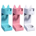 Креативная бесследная стойка органайзер для зубной щетки электрической зубной щетки, настенный держатель, компактные аксессуары для ванной комнаты