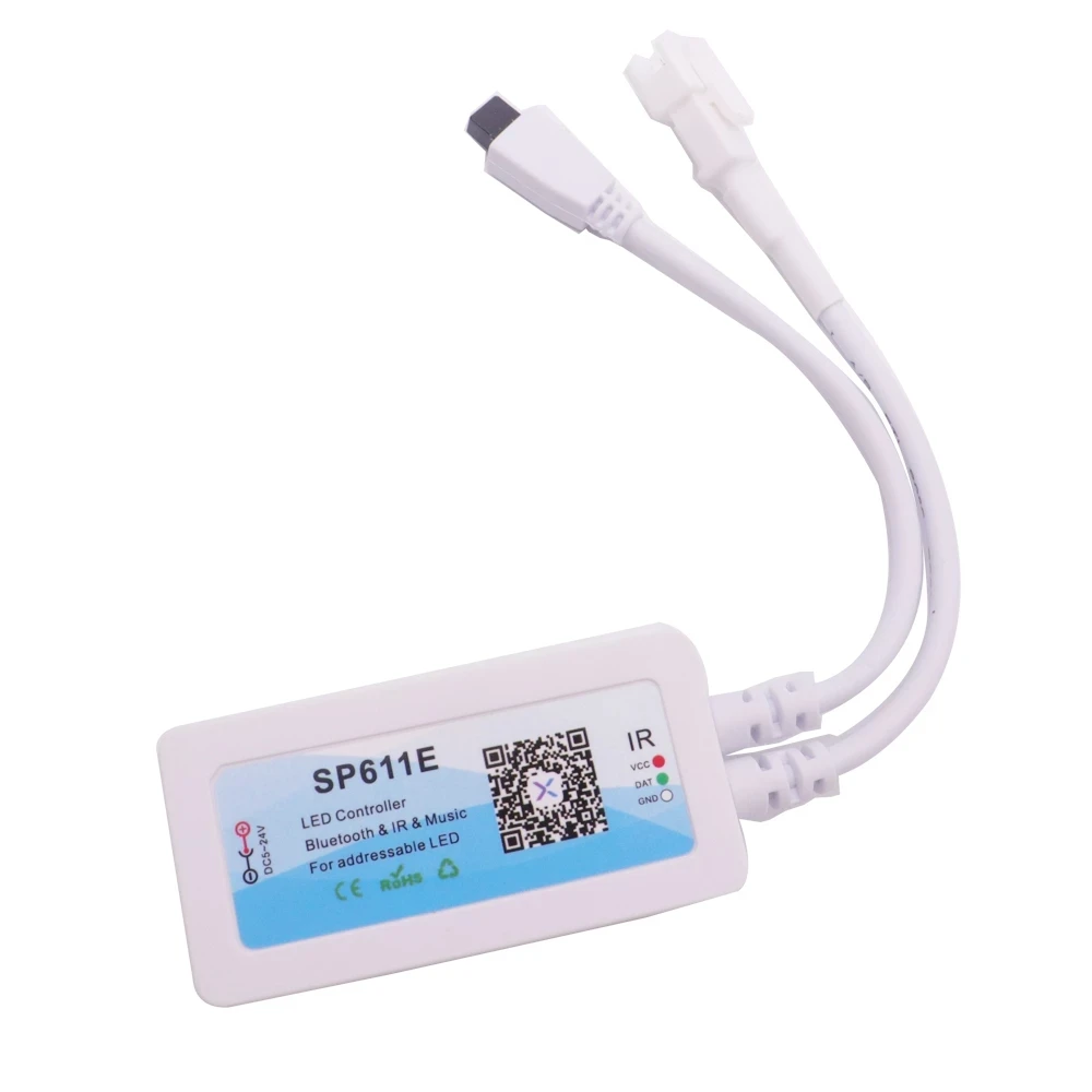 Смарт-пульт дистанционного управления RGB SP611E Bluetooth музыкальное приложение IR38 для