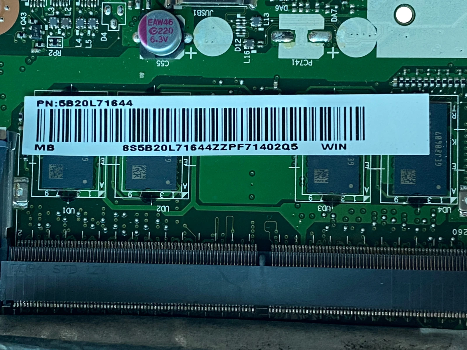 Высококачественная материнская плата FRU 5B20L71644 для ноутбука Lenovo Ideapad 310-15ABR AMD CG516