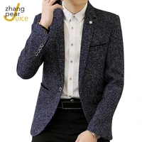 new men single button blazer fashion slim casual blazer for men mens suit designer jacket outerwear