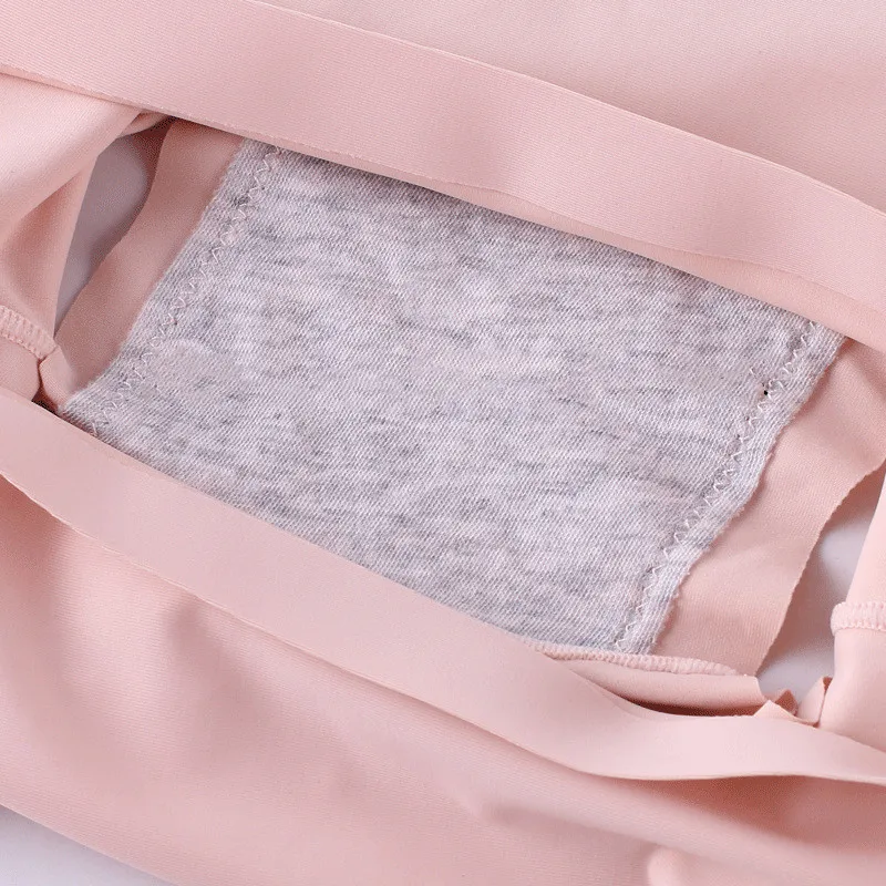 Новинка большие размеры шелковые бесшовные сексуальные дышащие защитные брюки