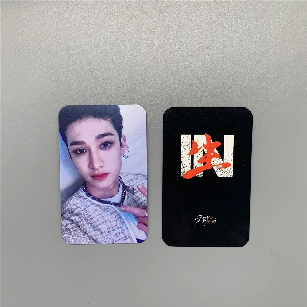 8pcs/set Kpop STRAY KIDS Photocard NEW album IN K-pop Stray kids LOMO CARDS for fans collcetion | Канцтовары для офиса и дома