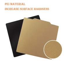 3D Printer Parts New Double Sided PEI Spring Steel Sheet (Textured）With Magnetic Base 220/235/310mm For 3D Printer Hot Bed voron