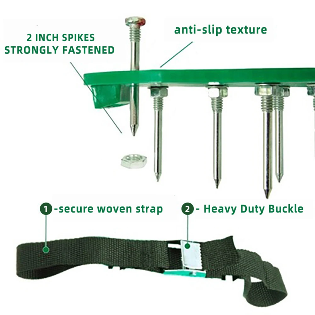 Луговые сандалии с шипами для сада и прогулок Обувь луга аэратора рыхлых почв