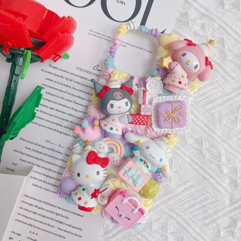 Чехол ручной работы для iPhone 16 pro max Kawaii Anime 13 mini индивидуальный чехол телефона ip 14 15