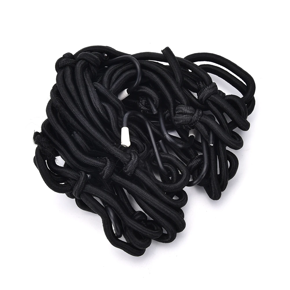 

1pcs JETTING Motorcycle 6 Hook Mesh Bag String Bag Sundries Net Rope Luggage Bungee Holder Motorcycle Accessories