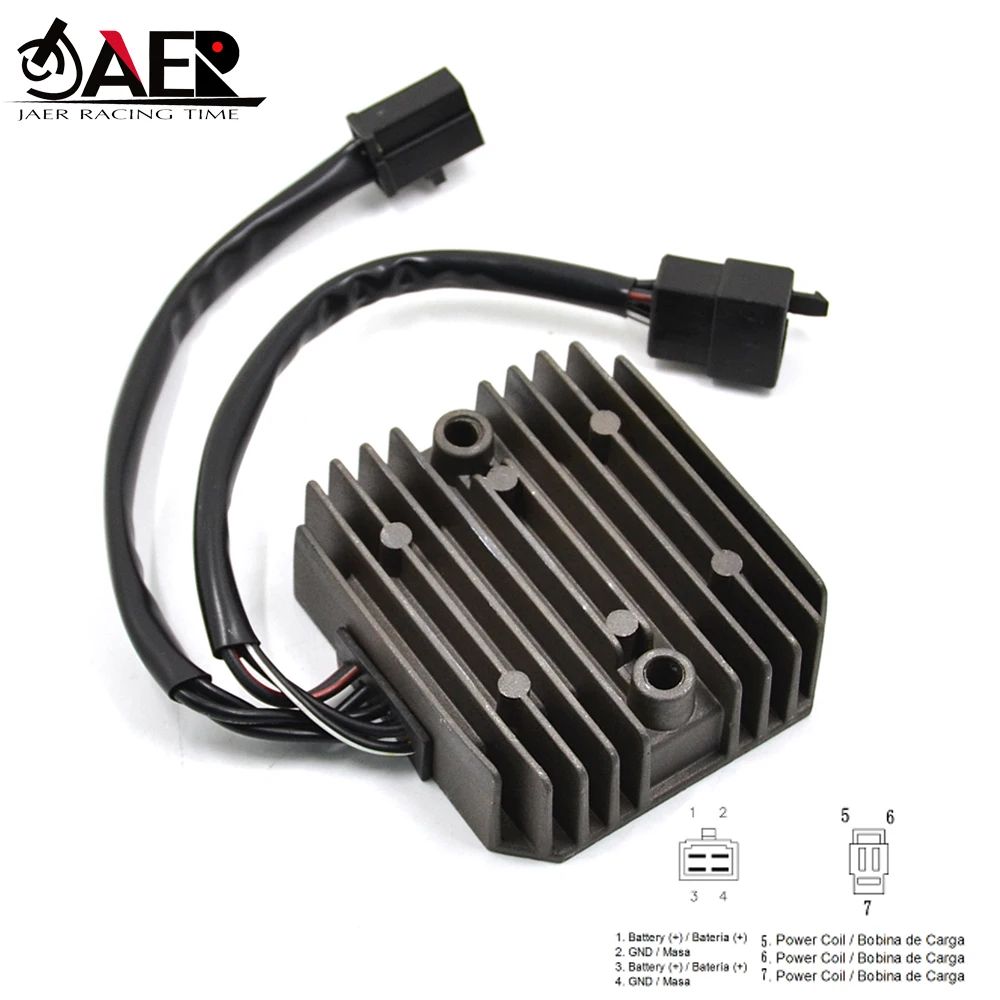 

SH603-12 Motorcycle Voltage Regulator Rectifier for Honda VRX400 Steed 400 1992-1998 NV400 Shadow 1992-1997 NV600 Shadow