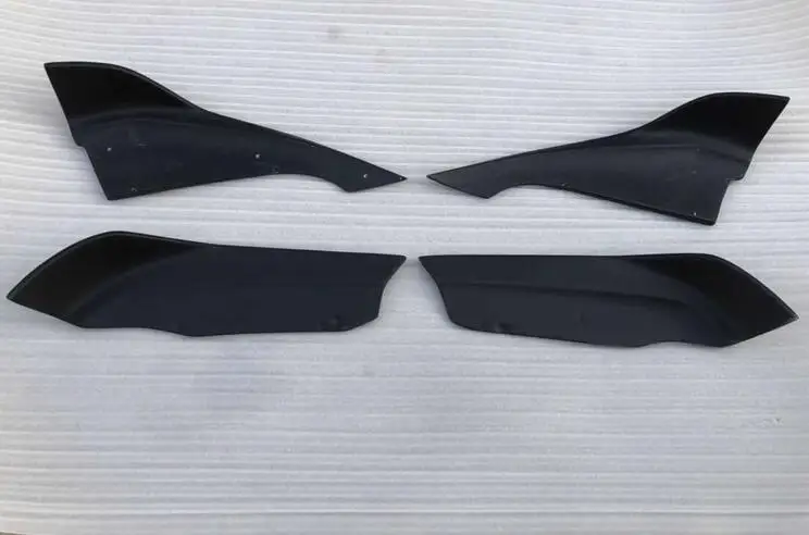 

4 pieces / 1 set For 08-13 Old BMW X6 modified carbon fiber Angle front shovel rear lip small surround E71 bumper spoiler