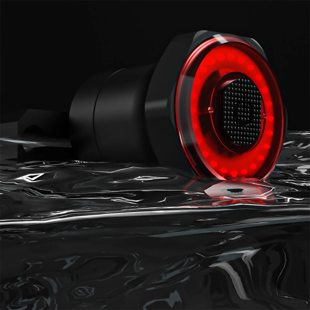 

Intelligent Induction Sensor Light Taillight USB Rechargeable Bike Rear Tail Light LED Bicycle Warning Safety Smart Lamp