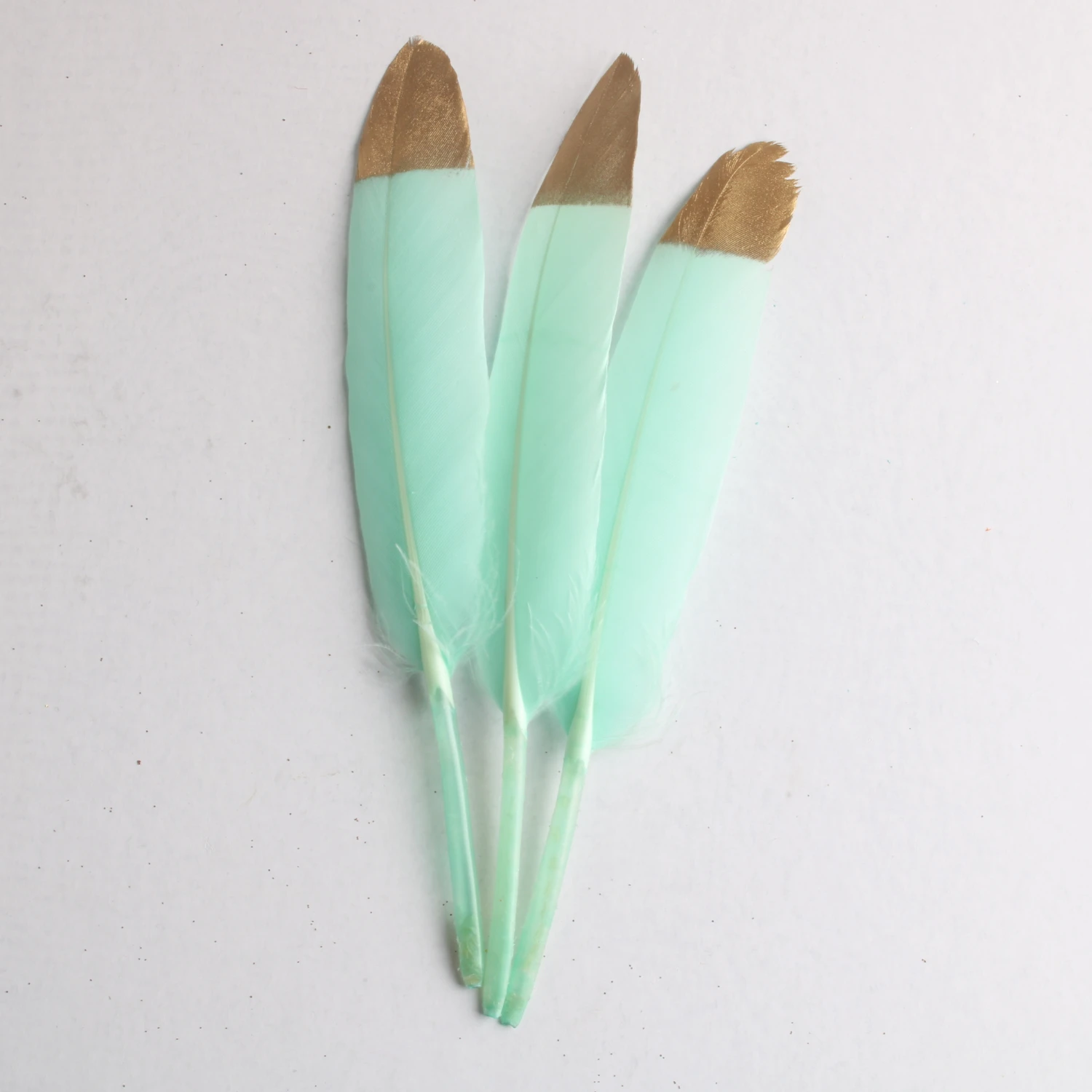 Красивые натуральные гусиные перья золота 20 шт./лот для рукоделия 10 15 см/4 6 дюймов