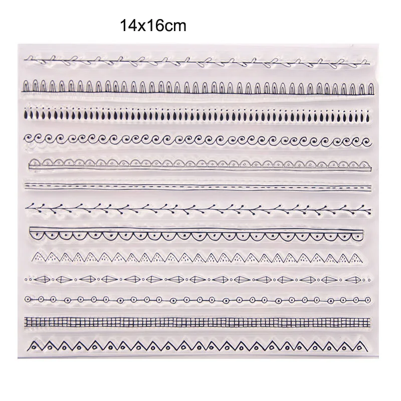 Кружевная рамка прозрачные штампы новинка 2019 скрапбукинг резиновый штамп