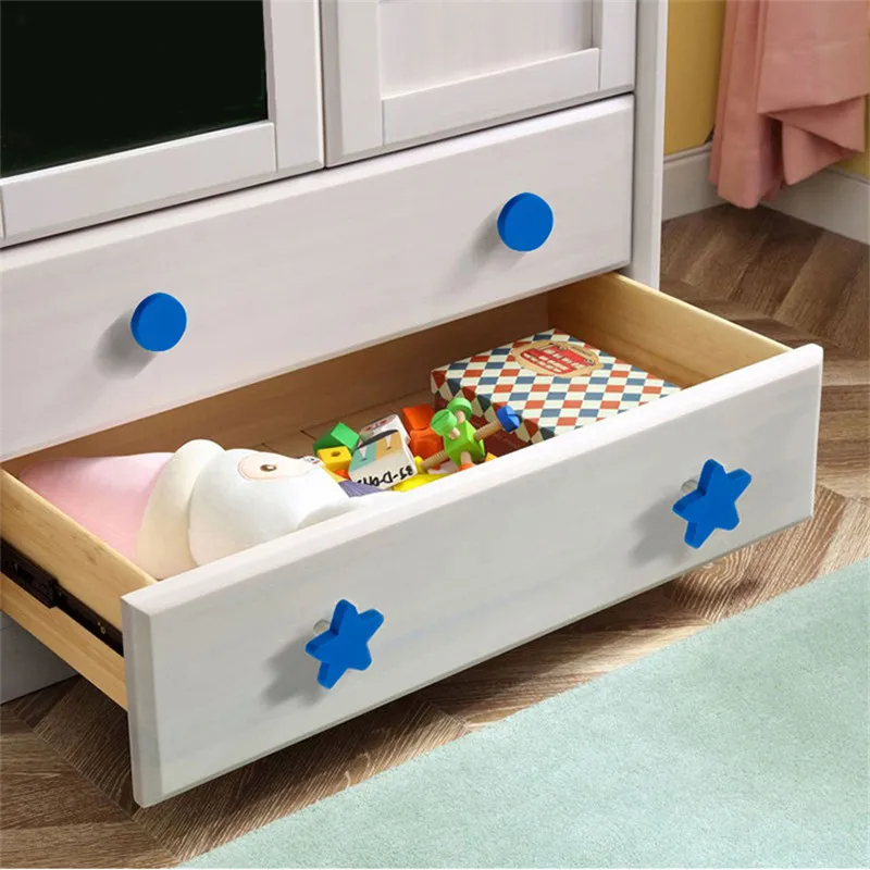 

Pannlart 1 Pc Children Room Door Knobs Cute Cartoon Drawer Handles Wardrobe Door Pull Star White Cloud Kid Room Furniture Handle