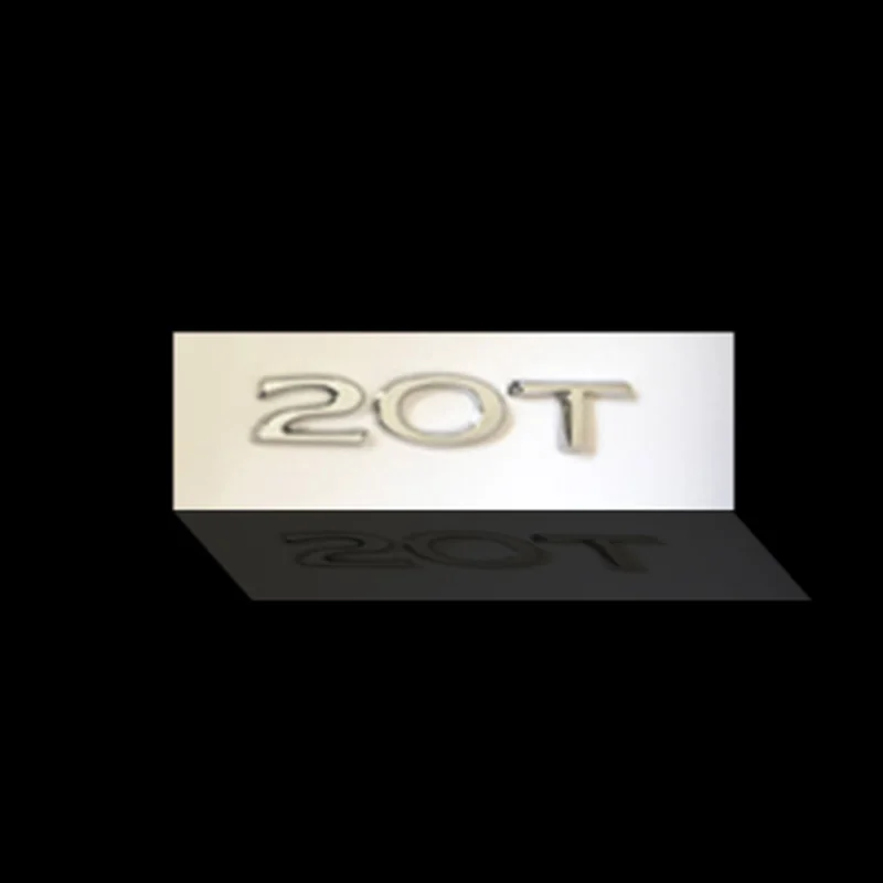 Хромированная буква VERANO 20T эмблема значок для стайлинга автомобиля наклейка с