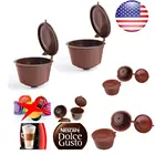 Капсулы-фильтры многоразовые для кофе Nescafe Dolce Gusto, 3 шт.