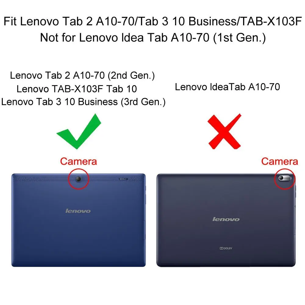 Tab 2 A10 70 чехол с цветным принтом кожаный для планшета Lenovo 30 X30F X30L планшеты 10 1