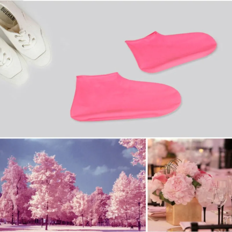 Бахилы одноразовые водонепроницаемые из латекса с защитой от дождя и пыли |