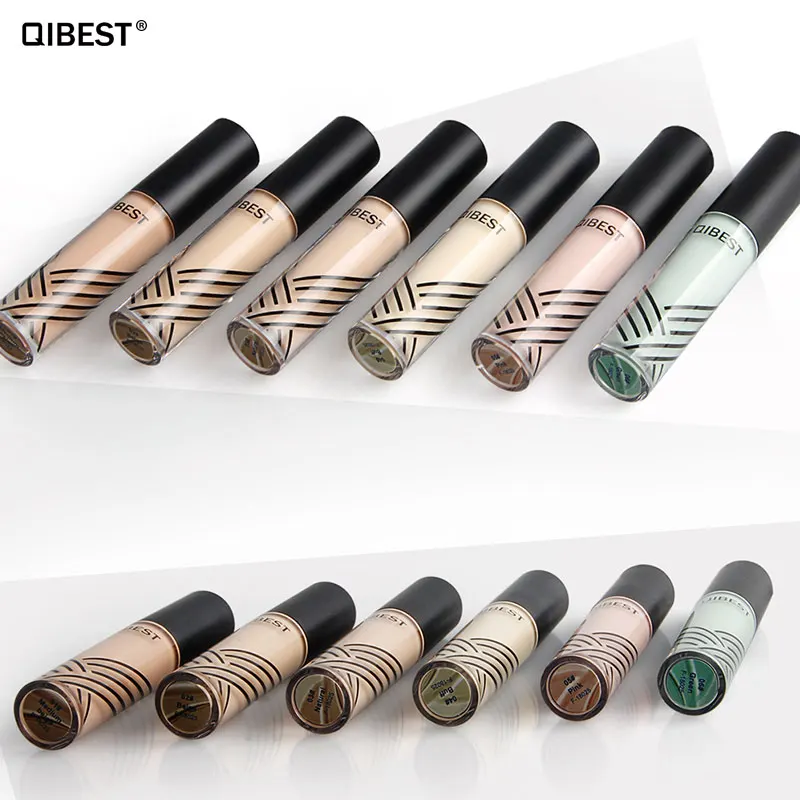 Косметика для лица Qibest стойкий консилер Жидкий Макияж скрытие пятен темных