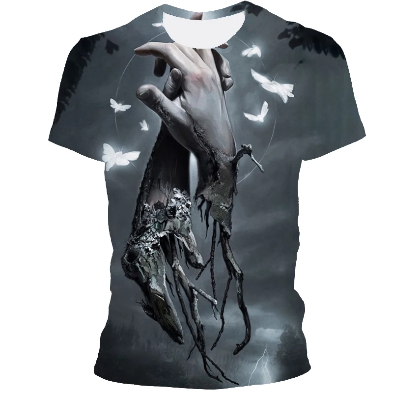 Модная Футболка Philipp много в европейском и американском стиле с 3D принтом