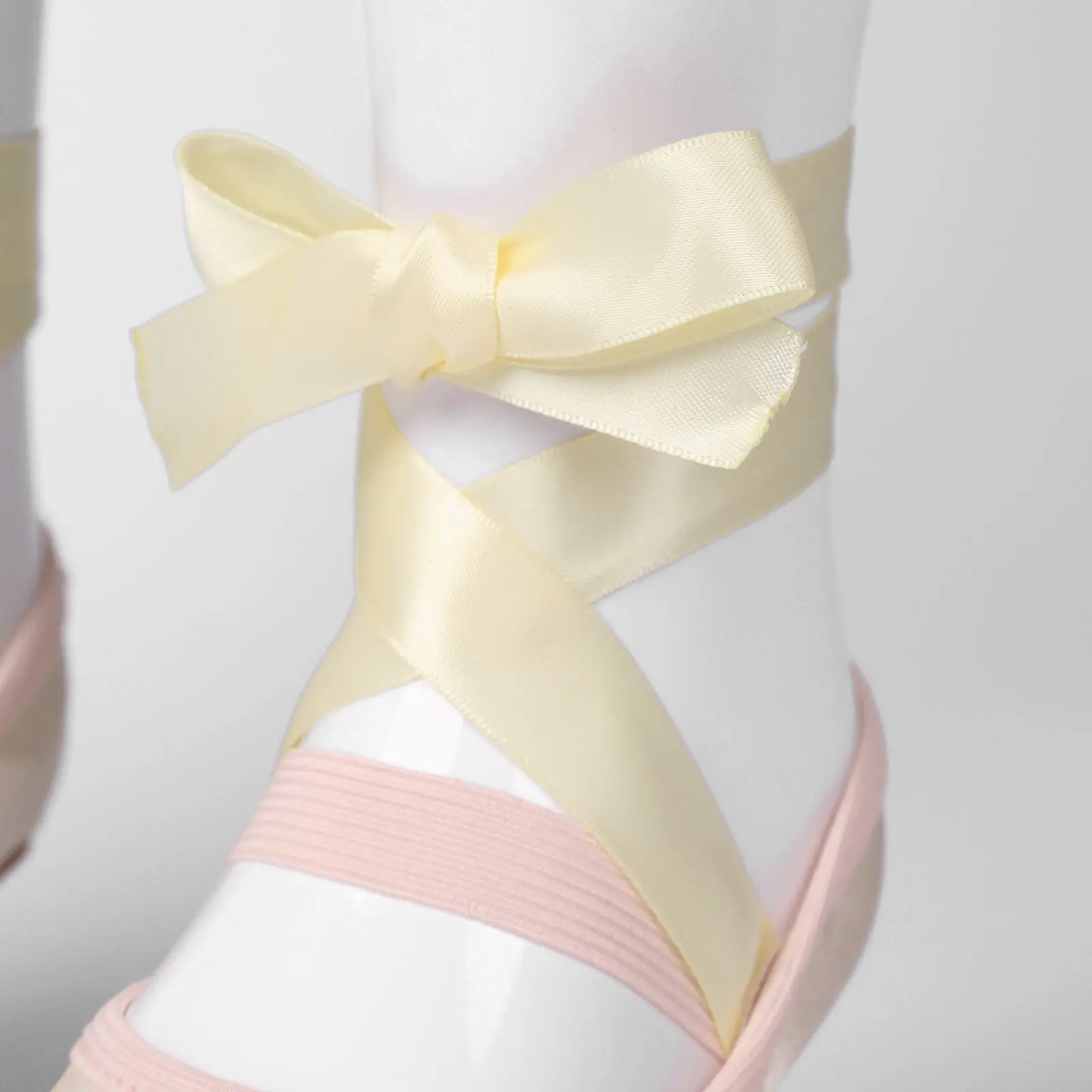 Балетки детские для девочек атласные пуанты танцев йоги балетки плоская подошва