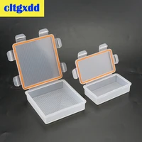 durable %ef%bd%97aterproof plastic battery case container bag case organizer box case holder storage box cover for 18650 battery box