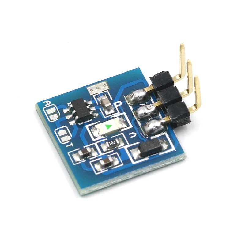 1pcs TTP223 Capacitive Touch Sensor Switch Module DC2.5V-5.5V self-locking or jog mode with LED lamp | Инструменты
