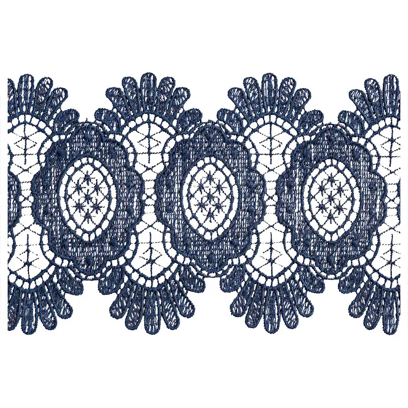 

11.5cm wide pineapple cream water-soluble embroidery fabric, DIY sewing, belt lace decoration