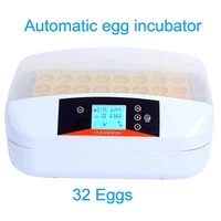 a home 3256 eggs automatic egg incubator mini goose quail incubator with hatcher mute intelligent control with lcd alarm