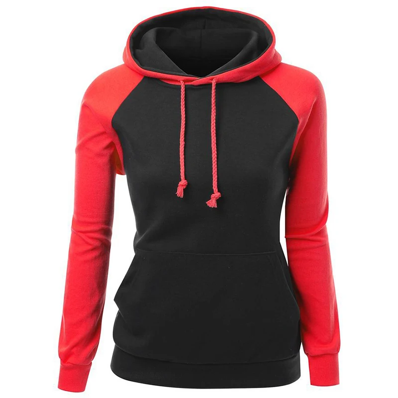 2019 новые женские толстовки Harajuku больших размеров для девочек одноцветные топы с