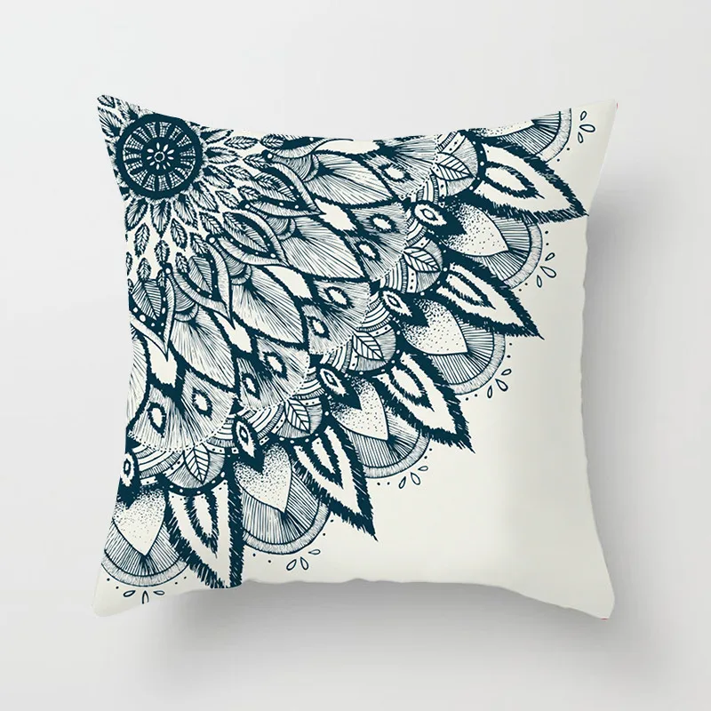 Цветочная наволочка Fuwatacchi чехол для украшения дома дивана стула спальни