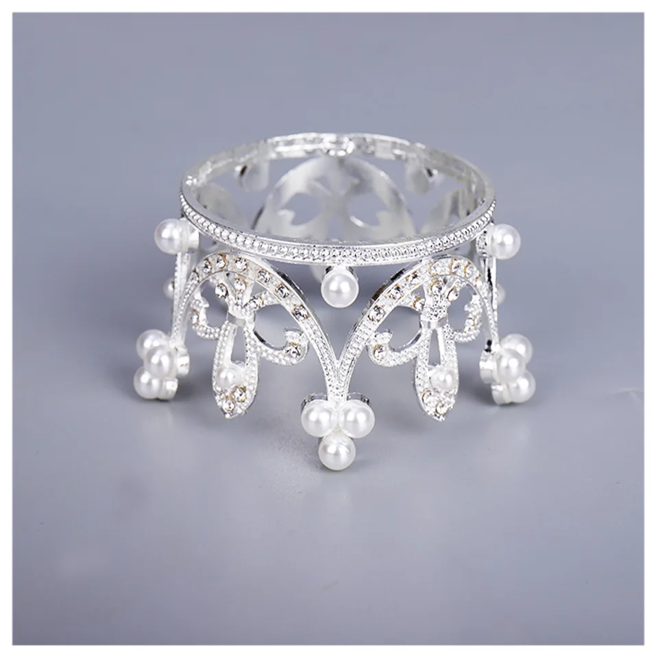 

Fashion Little Princess Queen For Banquet Crown Headpiece Party Hair Jewelry Accessories Beautiful Princess Crystal Tiaras