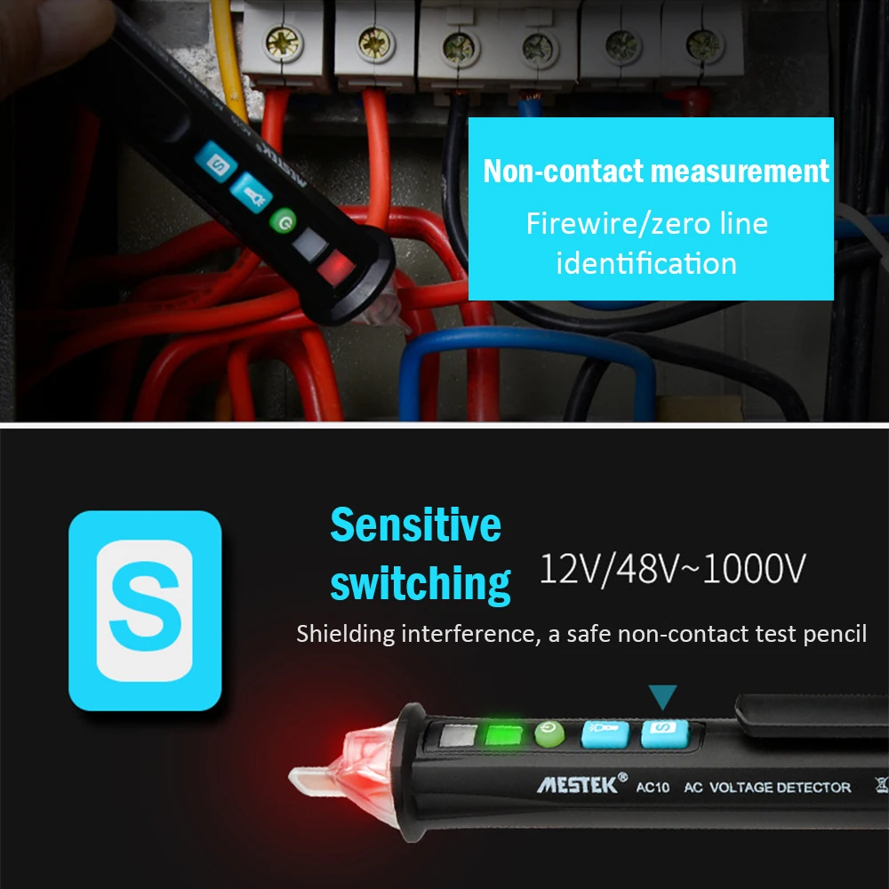 Цифровой вольтметр MESTEK устройство для измерения напряжения и силы тока 12-1000 в |