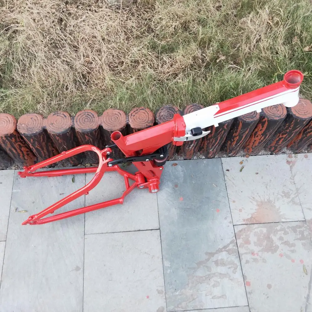 26 дюймов складной велосипед для зимы 120 мм BB рама пляжного велосипеда полный