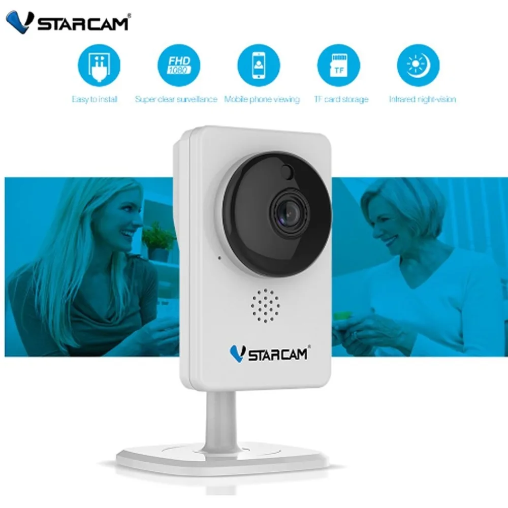 VStarcam C92S 1080P смарт Wifi инфракрасная смарт-камера мини камера видеонаблюдения для дома 2MP беспроводная домашняя охранная система новая 360 градусов